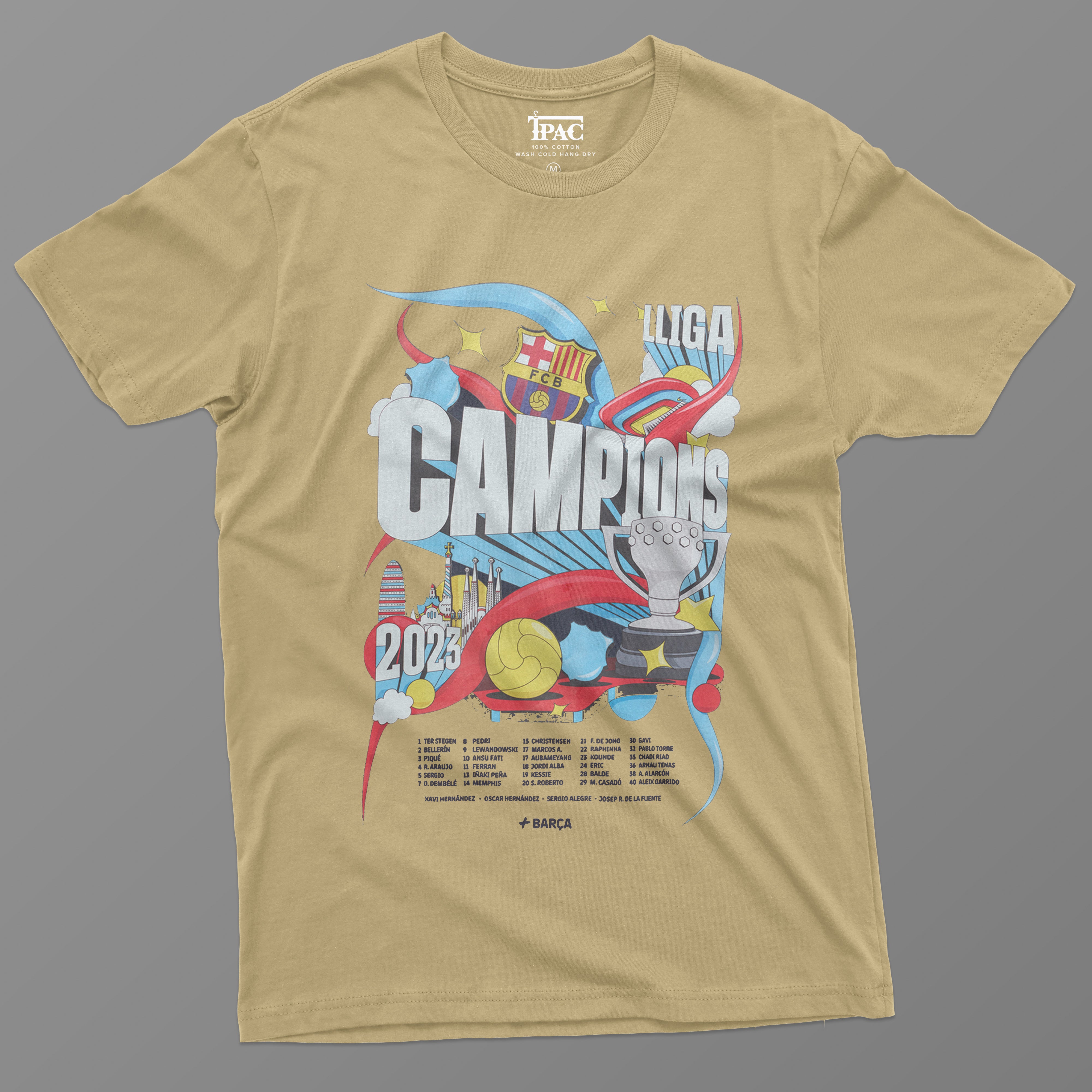T-Shirt Barca - Campions