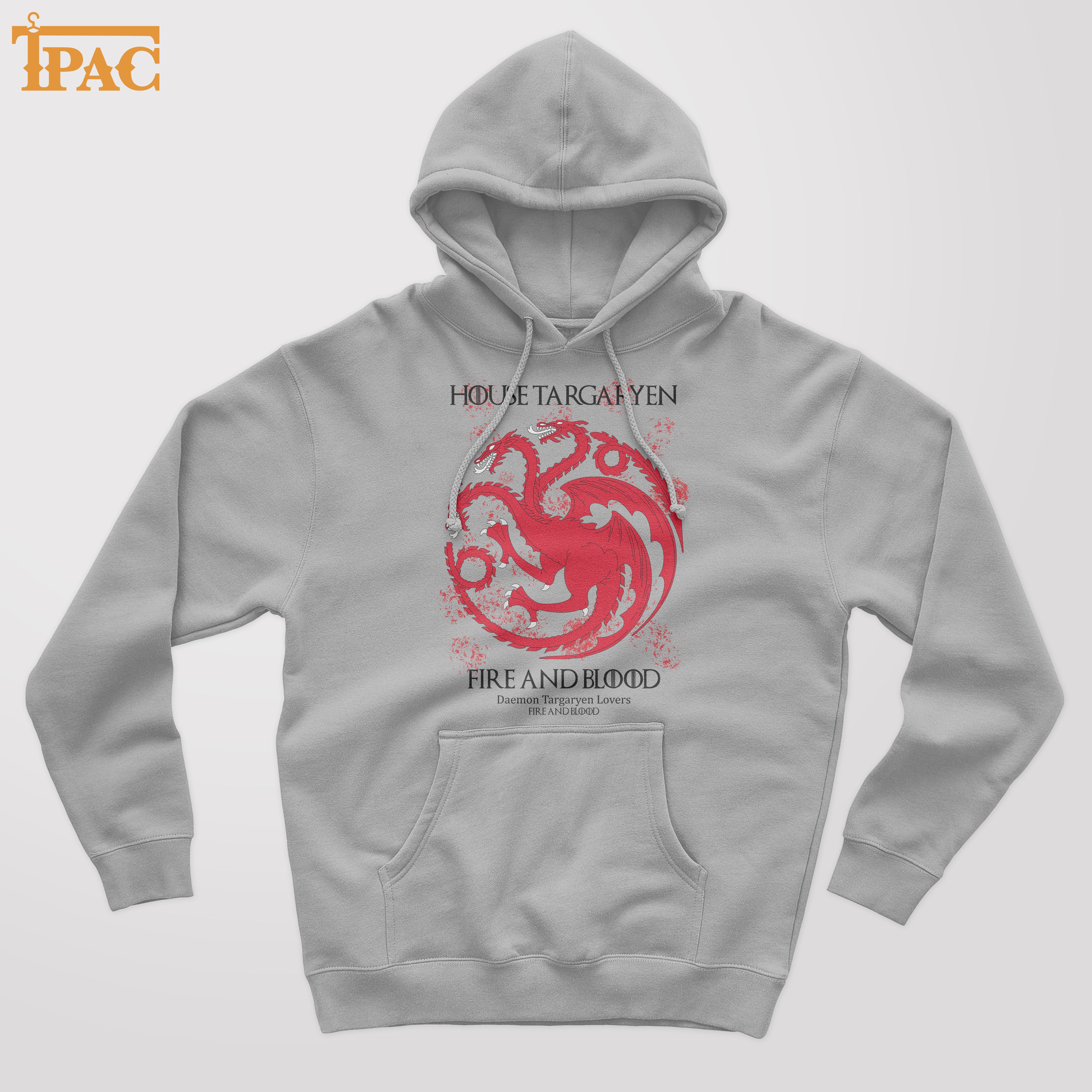 Hoodie fire house of dragon